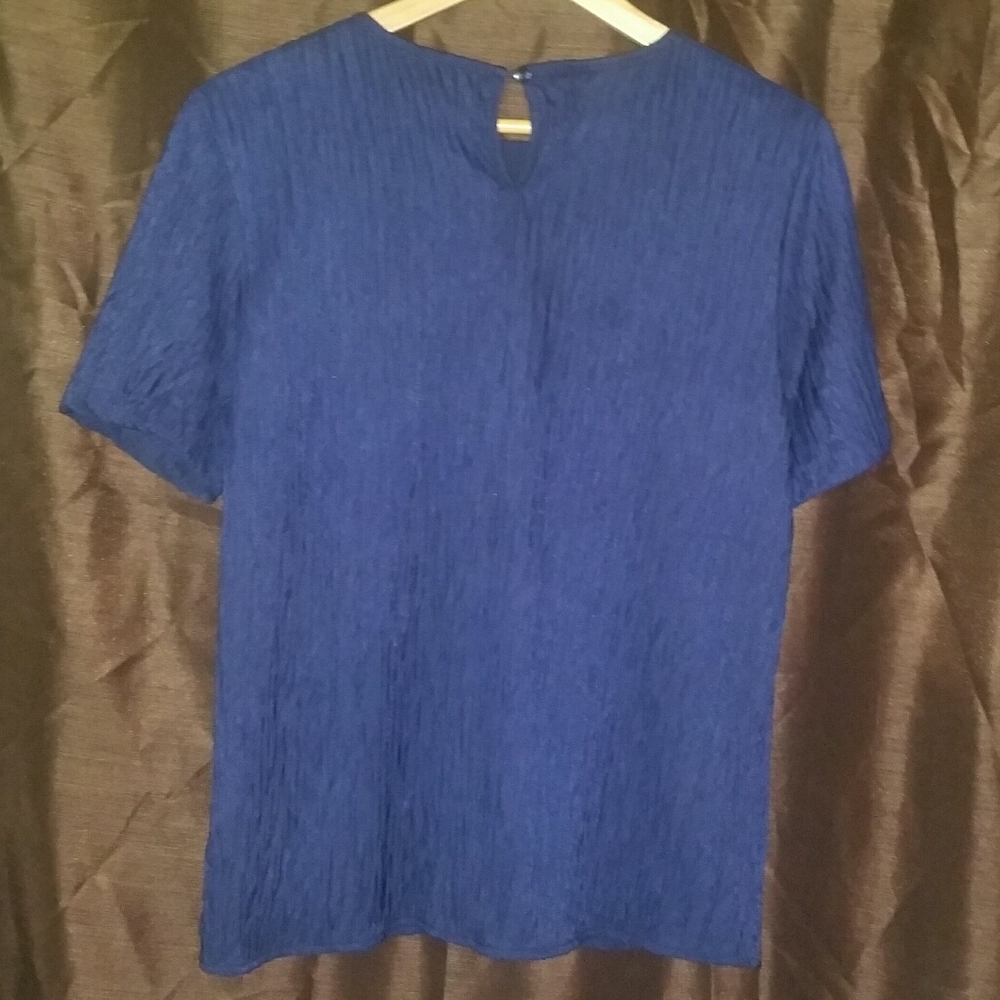 Willow Ridge Ladies Blouse in Navy or Grey Sz M - Picture 3 of 6
